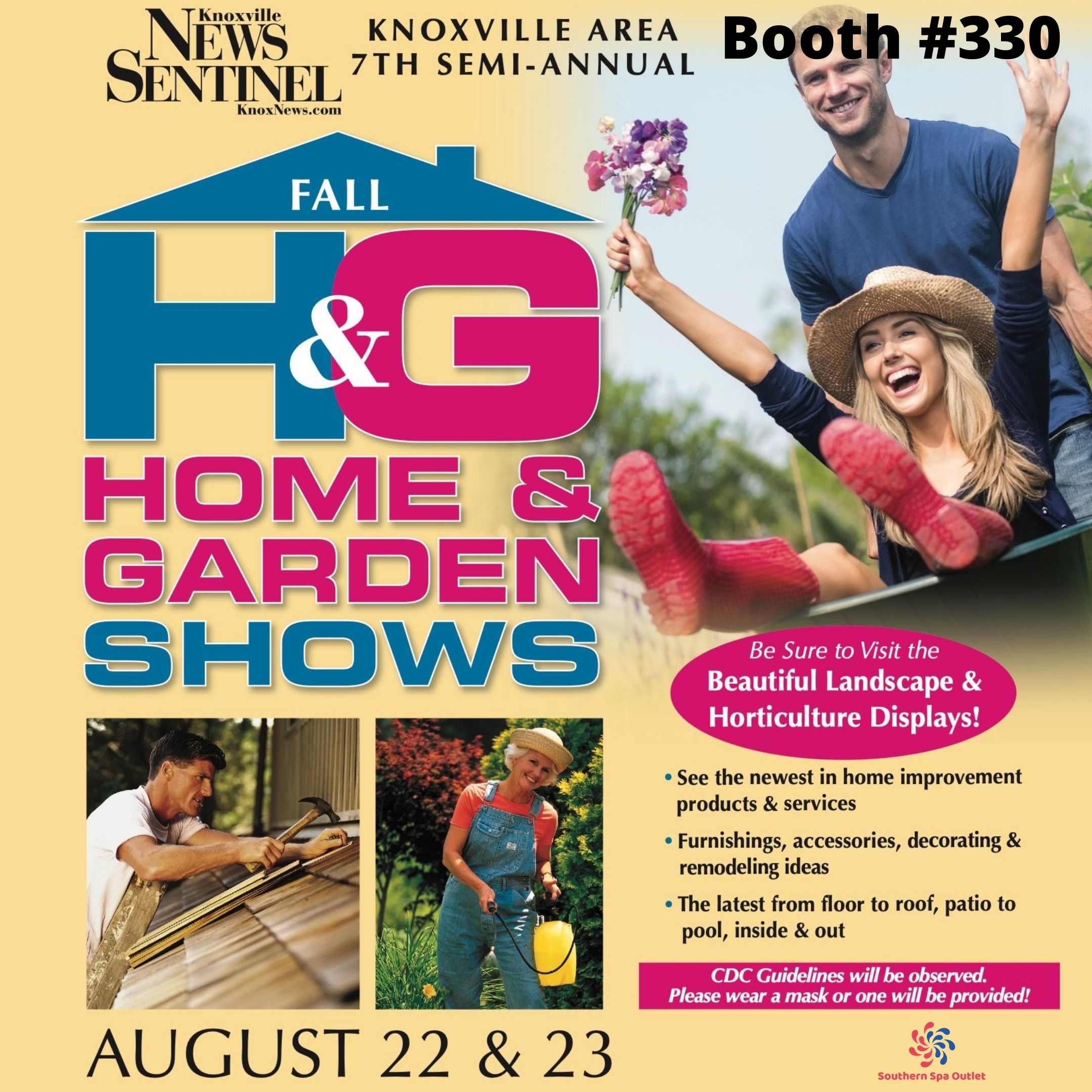 Home & Garden Show in Knoxville August 2020 Southern Spa Outlet